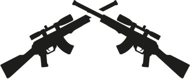 Çapraz airsoft silahı