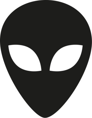 uzaylı kafa simgesi