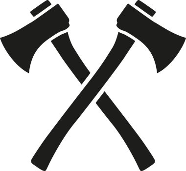 Çapraz balta vektör