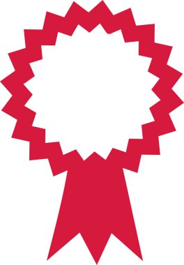 Mühür rozet kırmızı