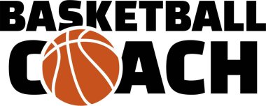 Basketbol koçu vektör