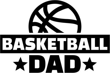 Basketbol baba vektör