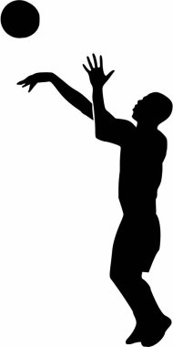 Basketbolcu iş başında