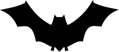 Yarasa simge vektör