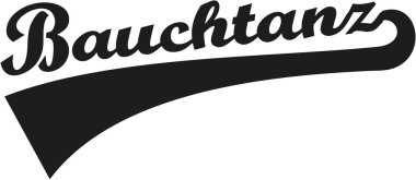 Oryantal dans Almanca sözcük retro