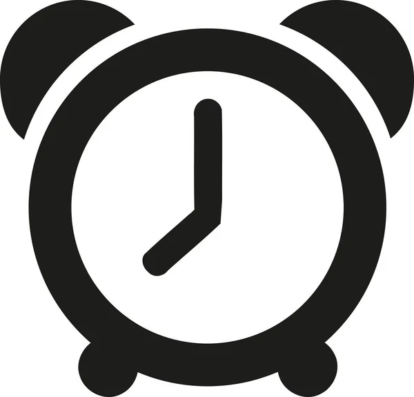 Reloj despertador símbolo — Archivo Imágenes Vectoriales