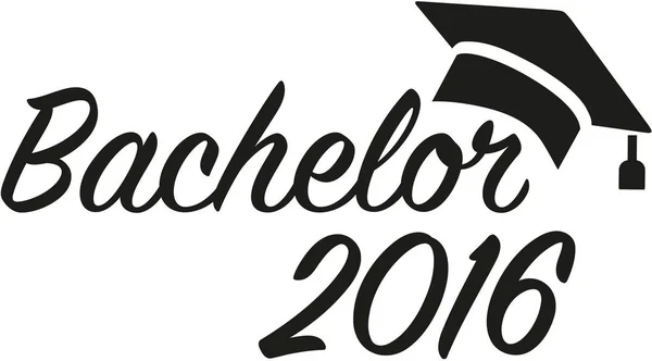 独身卒業 2016 — ストックベクタ