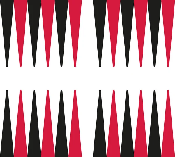 Backgammon veld vector — Stockvector