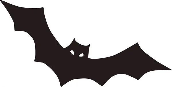 Desenho vetorial de morcego — Vetor de Stock