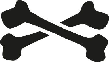 Korsan kemiklerin vektör