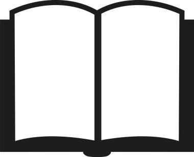 Açık bir kitap simgesi