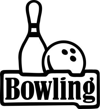 Bowling Set vektör
