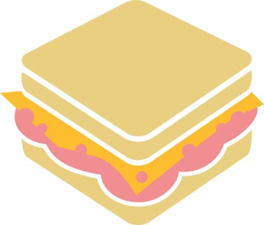 Peynirli ve jambonlu sandviç