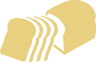 Teneke somun ekmek dilimlenmiş