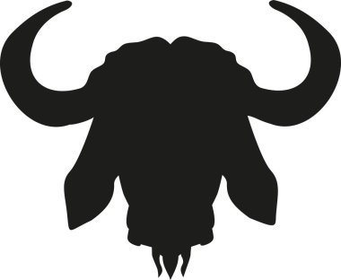 Buffalo vektör baş