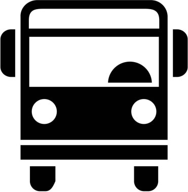 Önden Görünüm otobüs simgesi