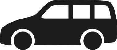 Station wagon simgesi