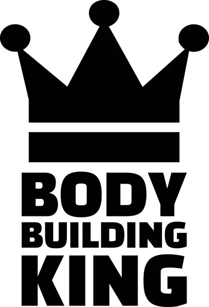 Bodybuilding-König — Stockvektor