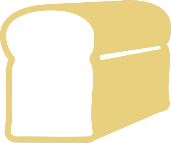 Pan-kenyér ikon — Stock Vector