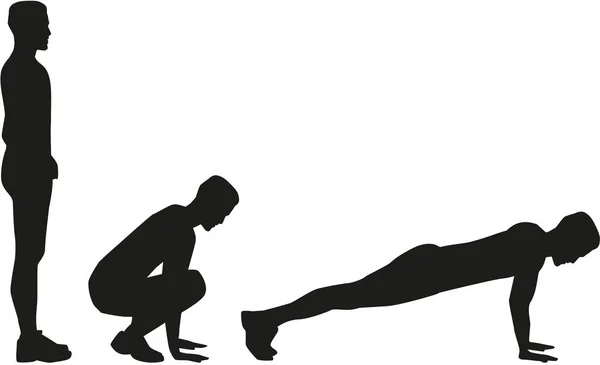 Burpees satır vektör
