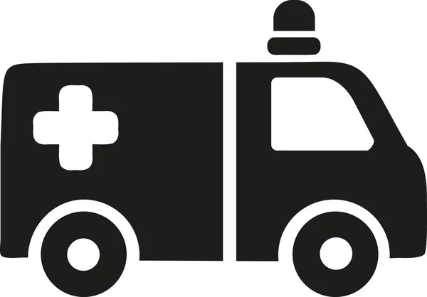 Ambulance car icon — Stock Vector
