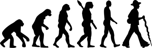 Карпентер підмайстер еволюції — стоковий вектор