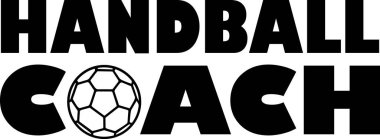 Hentbol antrenör vektör