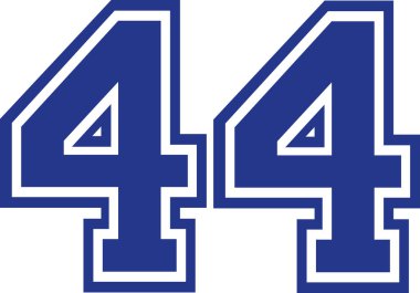 Kırk dört üniversite sayısı 44