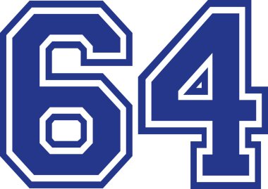 Altmış dört üniversite sayısı 64