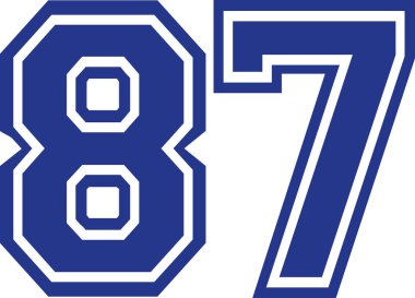 Seksen yedi üniversite numarası 87