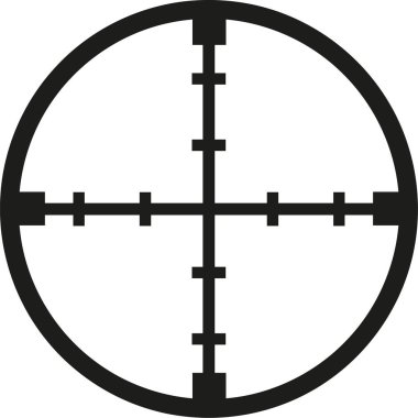 Crosshair dürbün ağı keskin nişancı