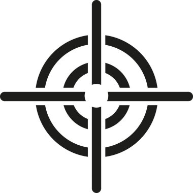 Artı hedef simgesini