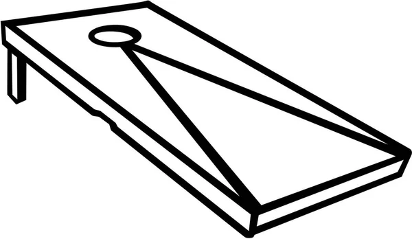 Cornhole oyun vektör