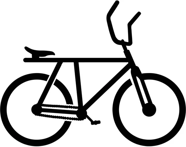 Vélo pour boule de vélo — Image vectorielle