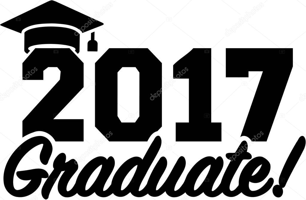Graduation 2017 with hat
