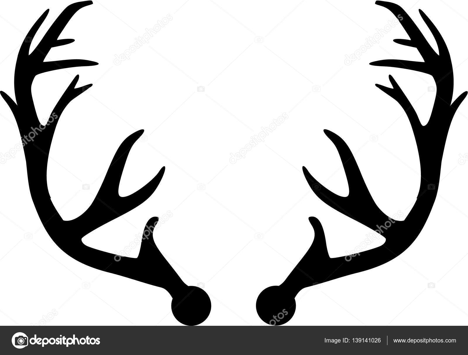 Deer Antler vector — Stock Vector © miceking 139141026