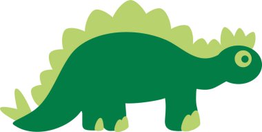 Şirin yeşil dinozor 