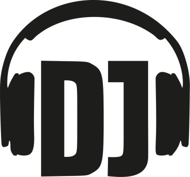 DJ word ile kulaklıklar