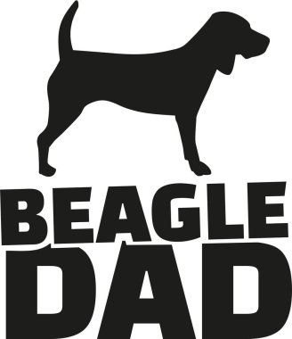 Beagle baba vektör