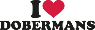 Doberman seviyorum