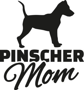 Pinscher anne vektör