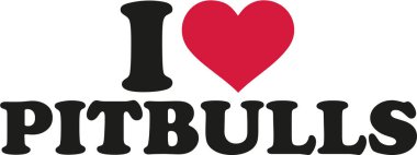 Pitbulls seviyorum