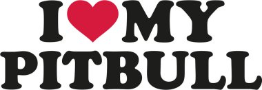 Benim pitbull seviyorum 