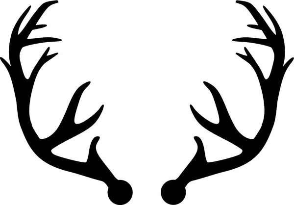 Deer Antler wektor — Wektor stockowy