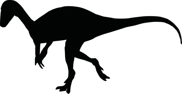 Dinosaurus eoraptor vektor — Stockový vektor