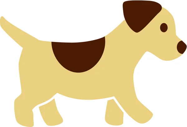 Cute cartoon Dog — Stock Vector