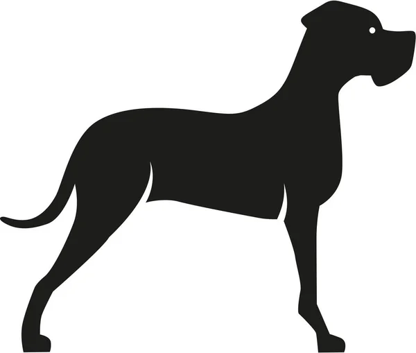 Grand Danois hund — Stock vektor