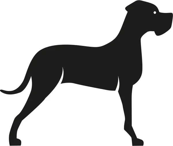 Grand chien Danois — Image vectorielle