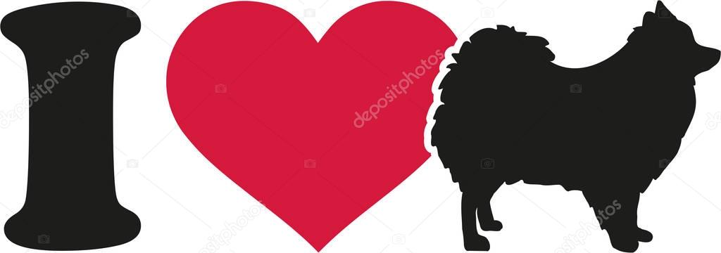 I love Pomeranian icon