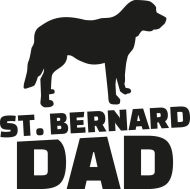 St. Bernard köpeği baba